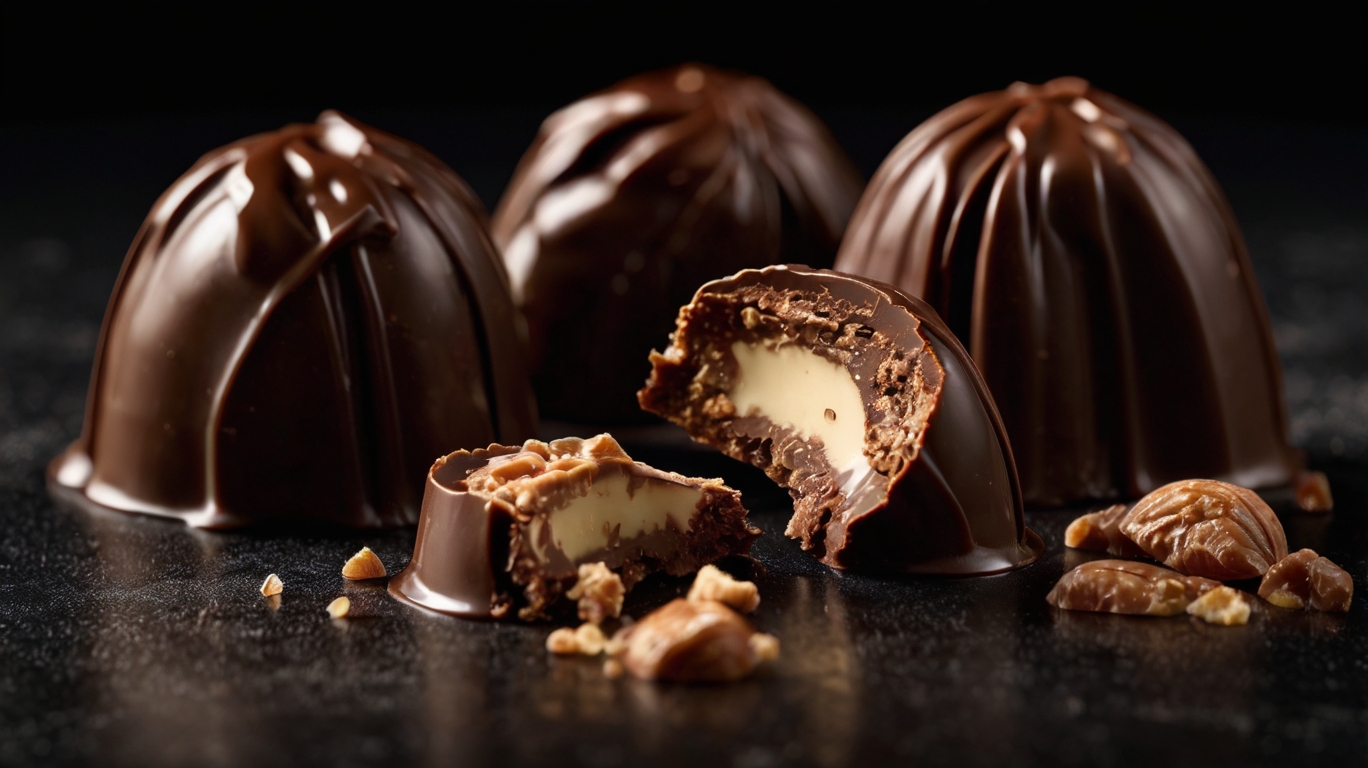 Leonardo_Kino_XL_Hyperrealistic_closeup_of_a_broken_chocolate_0